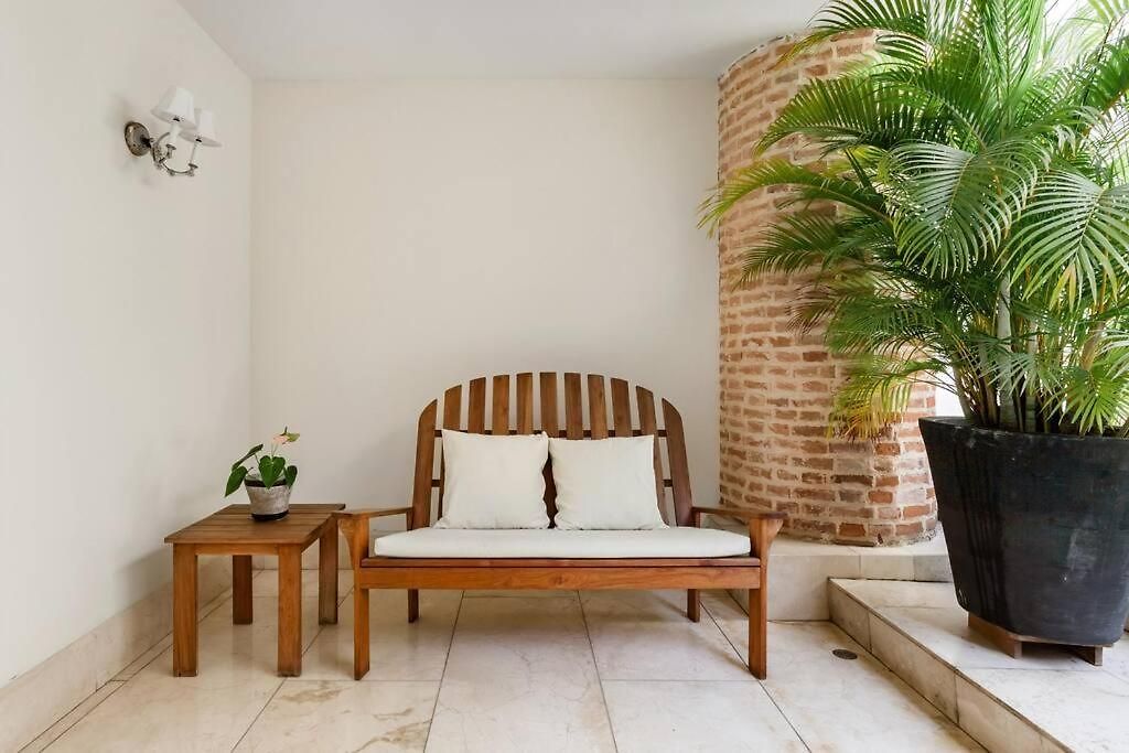 Apartamento Walled Apt- Rooftop Pool & Private Garden Cartagena