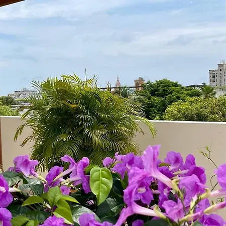 Walled Apt- Rooftop Pool & Private Garden Apartment *